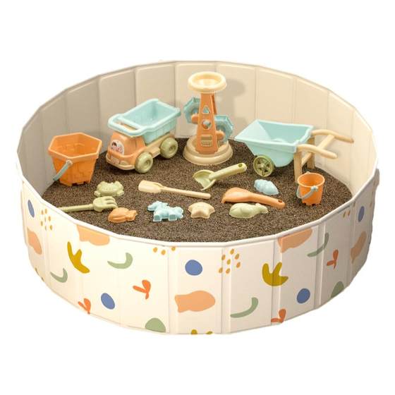 Shachi Children's indoor imitation porcelain sand dueling toy sand fence toy pond baby play sand digging set Shachi Children's indoor imitation porcelain sand dueling toy sand fence toy pond baby play sand digging set