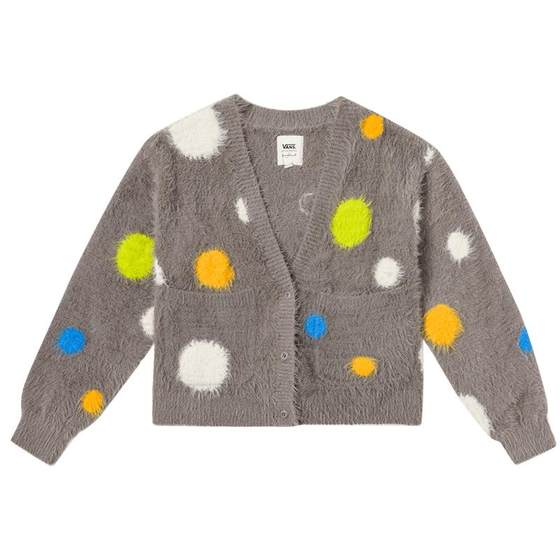 Vans official Zhang Quan Snake Year Limited Co-branded Women's Knitted Cardigan Gray
Vans official Zhang Quan Snake Year Limited Co-branded Women's Knitted Cardigan Gray