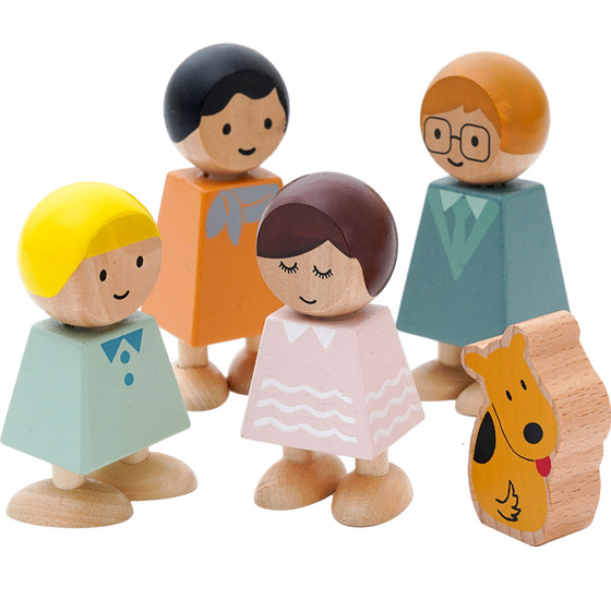 Early education characters big grain building blocks happy family children and babies cognitive family relationship fun wooden building blocks
Early education characters big grain building blocks happy family children and babies cognitive family relationship fun wooden building blocks