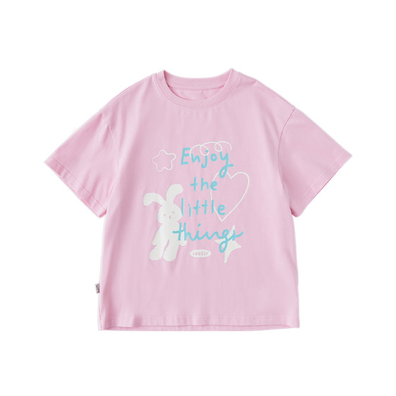 Kechu 2025 new summer children's simple round neck letter printed T-shirt parent-child style versatile candy color short sleeves
Kechu 2025 new summer children's simple round neck letter printed T-shirt parent-child style versatile candy color short sleeves