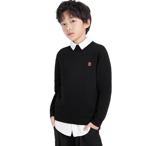 Balabala boys sweater medium-sized children's turtleneck sweater in autumn and winter new children's base shirt thickened
Balabala boys sweater medium-sized children's turtleneck sweater in autumn and winter new children's base shirt thickened