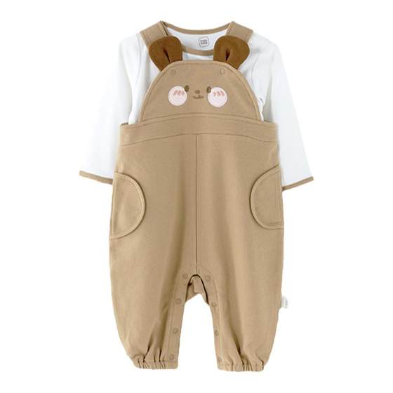 Malabella baby split set glutinous rice cotton spring and autumn men and women baby sweatshirt overalls 2 packs Class A
Malabella baby split set glutinous rice cotton spring and autumn men and women baby sweatshirt overalls 2 packs Class A