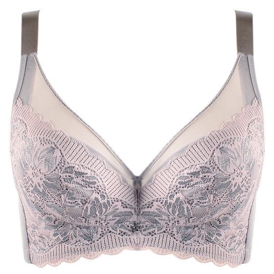 Yizhini lace bra full cup soft steel ring 4-breasted large breasts show small adjustment side breasts women's underwear
Yizhini lace bra full cup soft steel ring 4-breasted large breasts show small adjustment side breasts women's underwear
