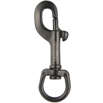 Nautilus diving head hook 316 ສະແຕນເລດ coated rotating spring ໄວປ່ອຍ scuba alloy wire buckle