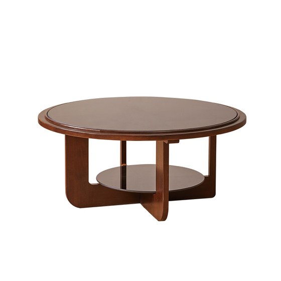 Jiayi solid wood glass round coffee table double-layer living room Nordic simple modern home small apartment tea table
Jiayi solid wood glass round coffee table double-layer living room Nordic simple modern home small apartment tea table