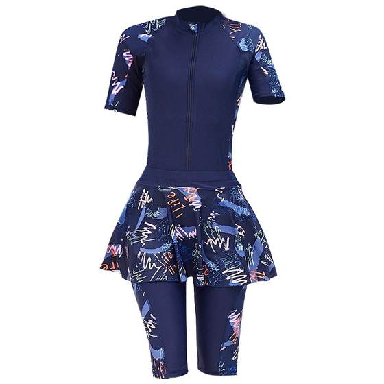 Swimsuit Conservative Swimsuit Women's One-piece Dress Slim and Fat 180*0.5kg Plus Size Fat MM Sports Hot Spring Swimsuit
Swimsuit Conservative Swimsuit Women's One-piece Dress Slim and Fat 180*0.5kg Plus Size Fat MM Sports Hot Spring Swimsuit