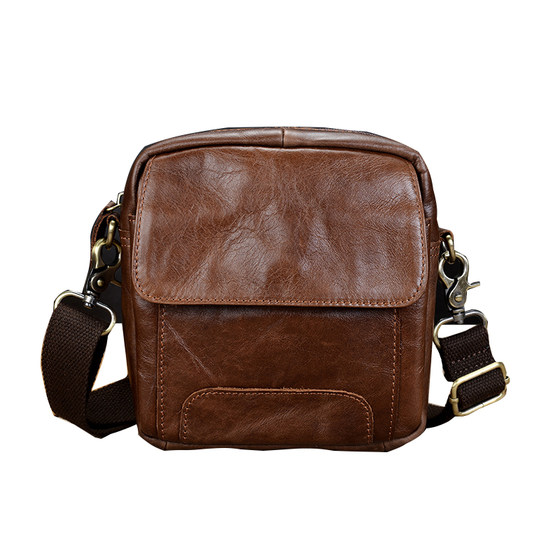 First layer cowhide retro men's bag genuine leather crossbody bag business casual trendy shoulder bag cross bag vertical backpack
First layer cowhide retro men's bag genuine leather crossbody bag business casual trendy shoulder bag cross bag vertical backpack