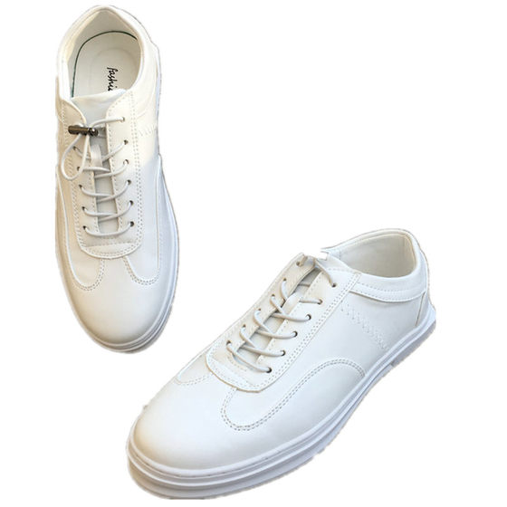 Men's shoes casual board shoes men's small white shoes Korean tide shoes fashion Binger shoes black popular shoes Men's shoes casual board shoes men's small white shoes Korean tide shoes fashion Binger shoes black popular shoes