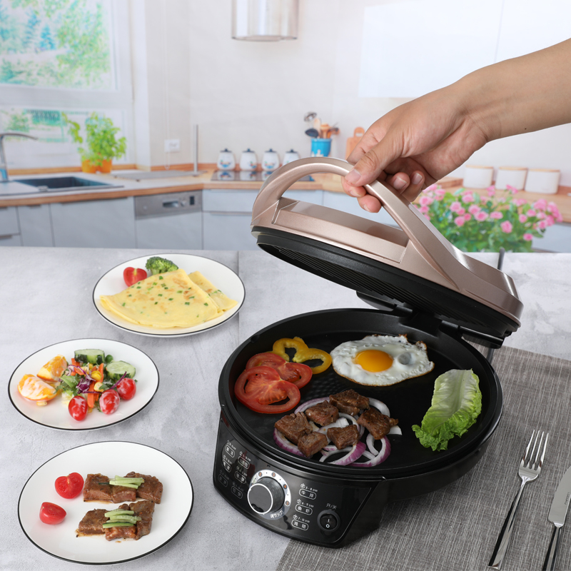 electric biscuits, electric biscuits, electric household biscuits, double sided heating pancake frying pancake machines, and new products.