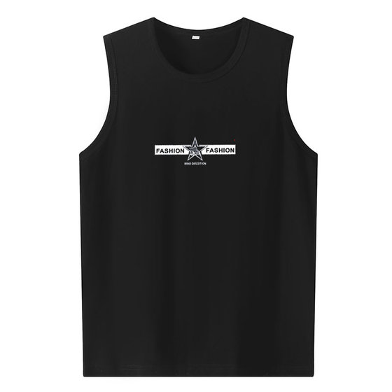 Summer sleeveless T -shirt Men's big size cotton loose plus fat, increase fat man fat guy special sports casual vest Summer sleeveless T -shirt Men's big size cotton loose plus fat, increase fat man fat guy special sports casual vest
