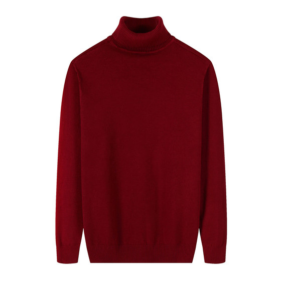 Men's turtleneck sweater winter coating sweater loose, thick warm keynote, warm bottom shirt Korean top tide cashmere sweater Men's turtleneck sweater winter coating sweater loose, thick warm keynote, warm bottom shirt Korean top tide cashmere sweater