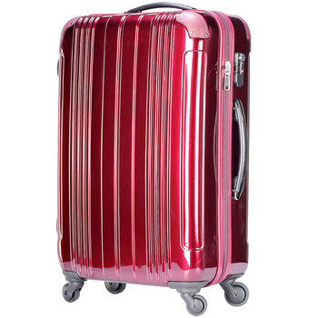 ກະເປົາເປ້ 22 ນິ້ວ Lei Jian Ouke wine red silver red black suitcase LEGEND WALKER luggage bag