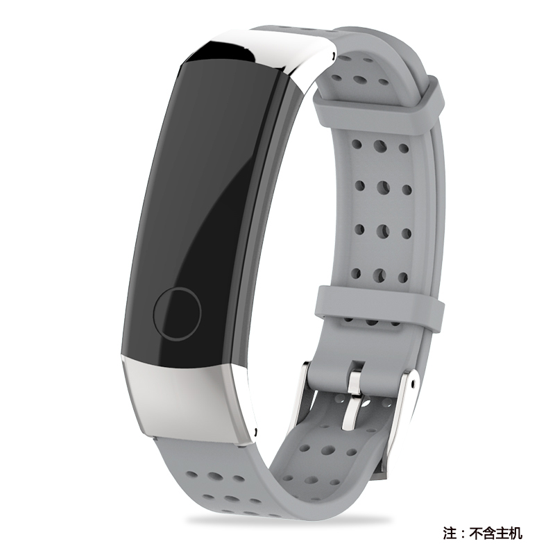 meihua also replaces the smart bracelet strap with the glory bracelet strap with the waterproof silicone bracelet strap with the glory bracelet strap of huawei
