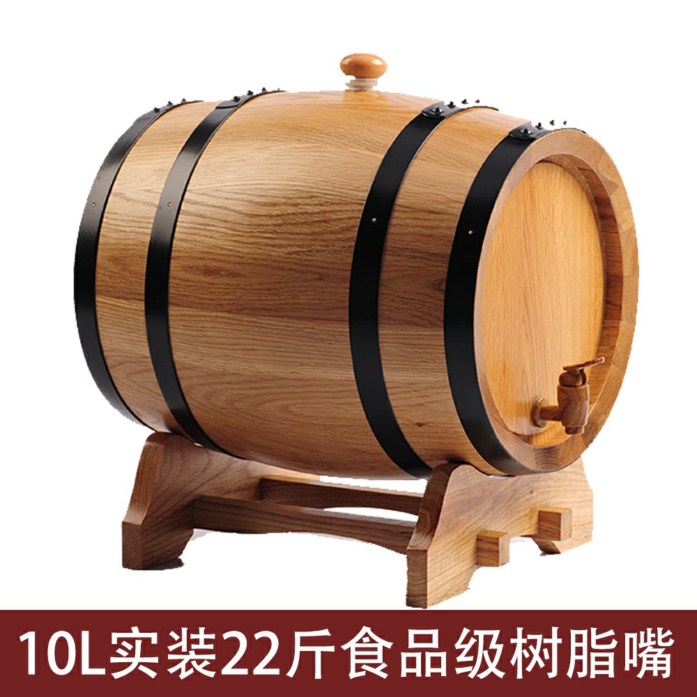 brand gutsless oak wine barrels 3 liters 5 liters 10l 20l 30 liters toasted oak barrels, wine barrels, self-brewed wine barrels