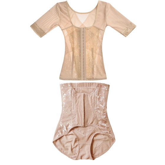 Tingmei Ya Ya Ya Ya Yujie Caucle Set Scrolls after birth, abdomen, hip hip, waist, divided body clothes, two -piece female Tingmei Ya Ya Ya Ya Yujie Caucle Set Scrolls after birth, abdomen, hip hip, waist, divided body clothes, two -piece female