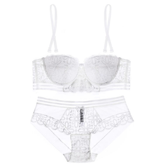 French underwear lace broadband surrounding 1/2 sexy half -cup upper tod can disassemble the shoulder strap tube top bras pure white
French underwear lace broadband surrounding 1/2 sexy half -cup upper tod can disassemble the shoulder strap tube top bras pure white