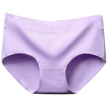 Weimanzi 5-pack underwear ຂອງແມ່ຍິງຝ້າຍ crotch fabric ກາງແອວຂະຫນາດໃຫຍ່ sexy seamless ຫຍໍ້ຂອງເດັກຍິງ
