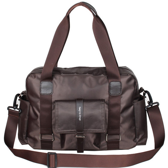 Nylon trend Japanese and Korean version of men's bags casual men's travel bags Student's shoulder glyphbolbbing bag handbag bag Nylon trend Japanese and Korean version of men's bags casual men's travel bags Student's shoulder glyphbolbbing bag handbag bag