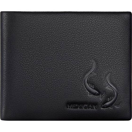 Scarecrow men's wallet genuine leather 2025 new gift practical high-end wallet genuine gift for husband boyfriend Scarecrow men's wallet genuine leather 2025 new gift practical high-end wallet genuine gift for husband boyfriend