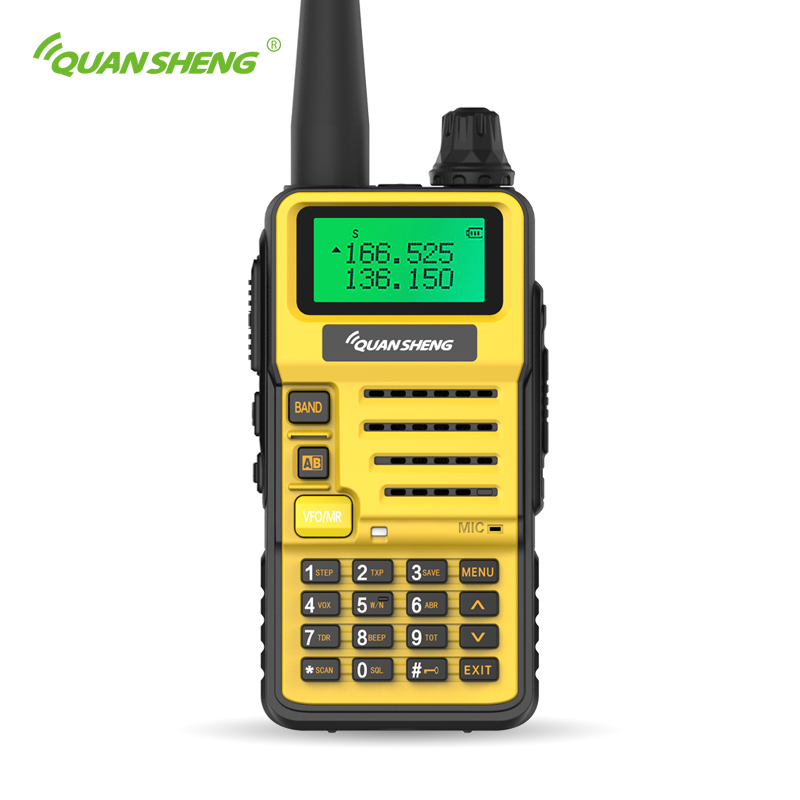 quansheng uv-r50 outdoor walkie talkie dual frequency dual section professional civil frequency modulation high power self driving tour km mobile
