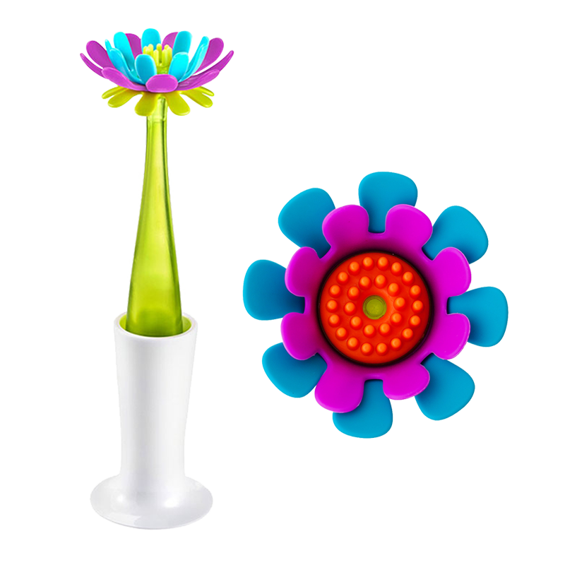 boon baby baby multifunctional nipple brush, bottle cleaning brush + mini cleaning brush