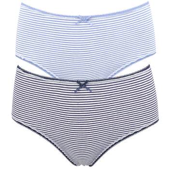 ຊຸດຊັ້ນໃນຂອງແມ່ຍິງ Cotton culture 100% cotton Xinjiang cotton boxer briefs cotton mid-waist sexy striped thin bottoms antibacterial