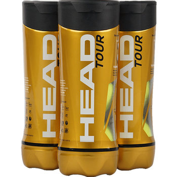HEAD Hyde gold can tennis authentic tour XT/team competition tennis resistant ball barrel 3 capsules