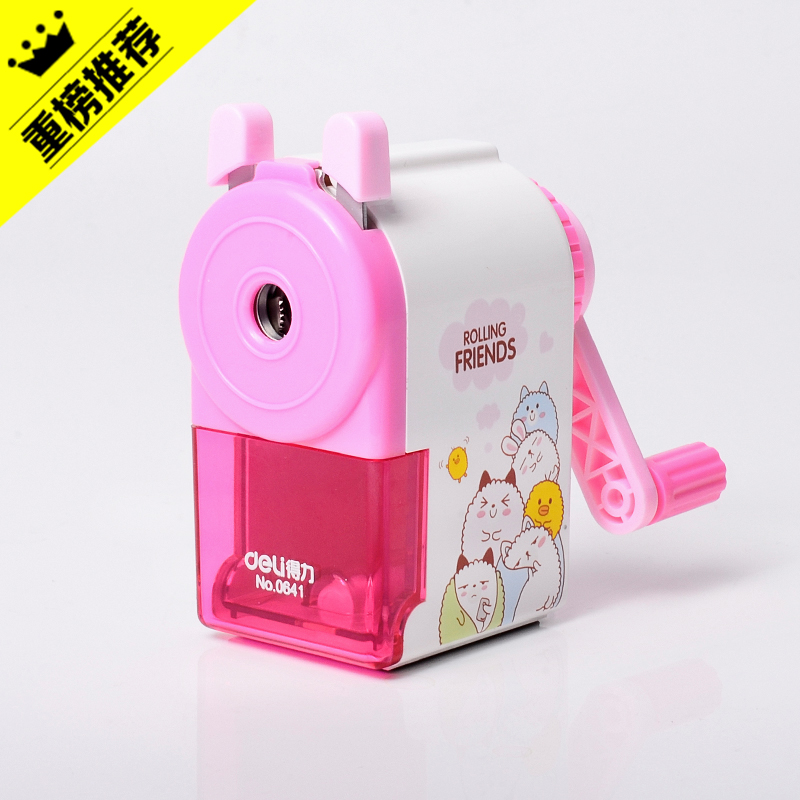 effective pencil sharpener children's pencil sharpener hand-cranked students with pencil sharpener manual pupils multi-function pencil sharpener