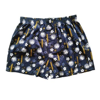 Doraemon Doraemon Doraemon ກາຕູນ Arrow Pants ຝ້າຍບໍລິສຸດຄູ່ຜົວເມຍຍີ່ປຸ່ນຫນ້າທໍາອິດ underpants ສັ້ນຂະຫນາດຂະຫນາດໃຫຍ່ Pajama Pants Marble Smoke Pass