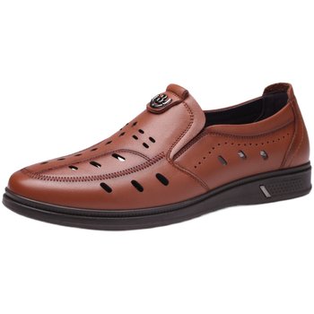 Qiangren 3515 off-code clearance men's special deals spring and summer breathable sandals dad shoes ເກີບຫນັງແທ້ເກີບກິລາເກີບຫນັງແທ້