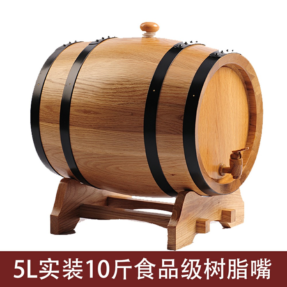 brand gutsless oak wine barrels 3 liters 5 liters 10l 20l 30 liters toasted oak barrels, wine barrels, self-brewed wine barrels