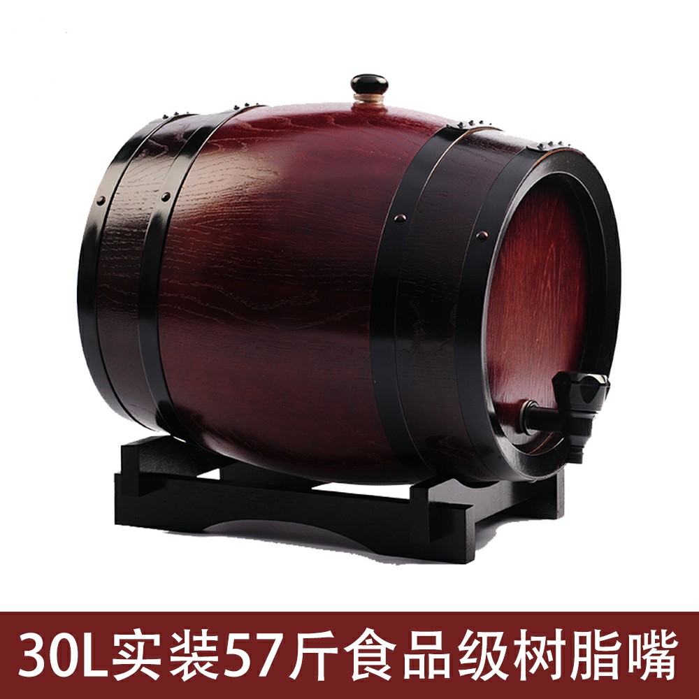 brand gutsless oak wine barrels 3 liters 5 liters 10l 20l 30 liters toasted oak barrels, wine barrels, self-brewed wine barrels