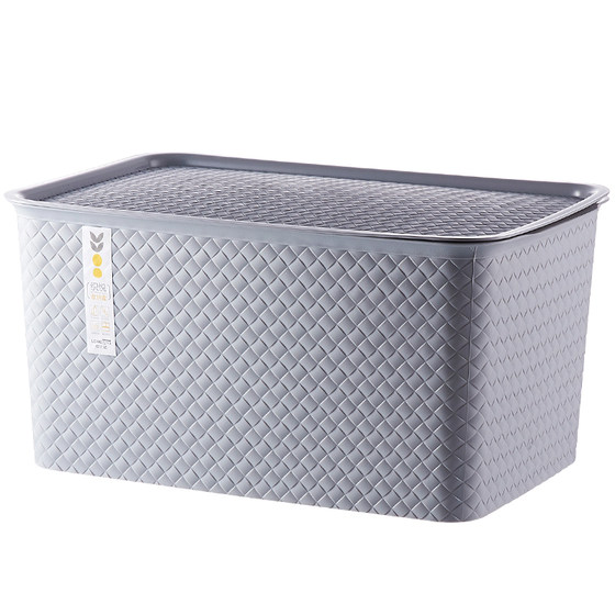 Plastic storage box Wardrobe storage box Clothes storage box Toys and snacks finishing box Thickened cover small box
Plastic storage box Wardrobe storage box Clothes storage box Toys and snacks finishing box Thickened cover small box