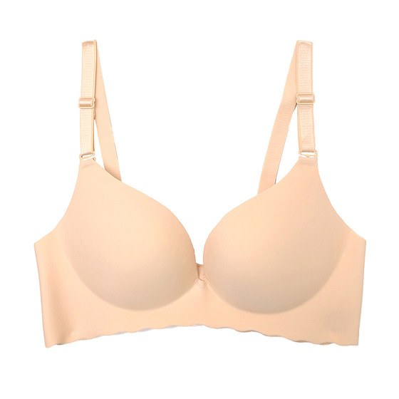 Glossy and versatile one-piece markless underwear for women gathering without steel ring bra thin student girl small bra support
Glossy and versatile one-piece markless underwear for women gathering without steel ring bra thin student girl small bra support