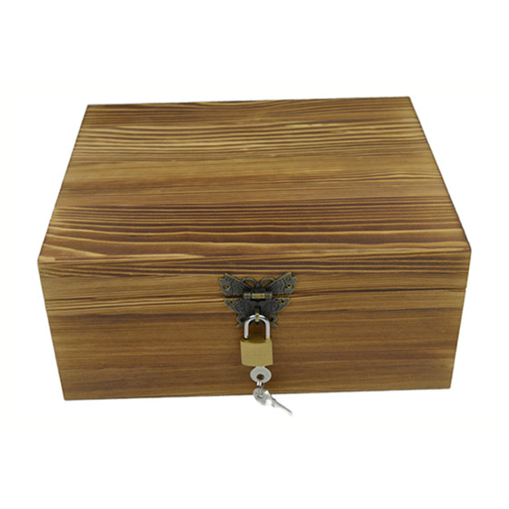 Solid wood with lock retro storage box Customized rectangular size wooden box Customized wooden packaging box Gift box
Solid wood with lock retro storage box Customized rectangular size wooden box Customized wooden packaging box Gift box