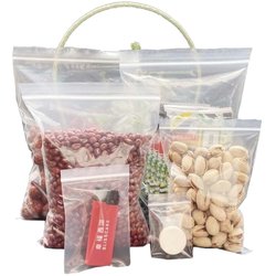 PE sealed bag thickened plastic bag transparent ziplock bag sealed bag sealed plastic bag food grade sealed bag packaging bag