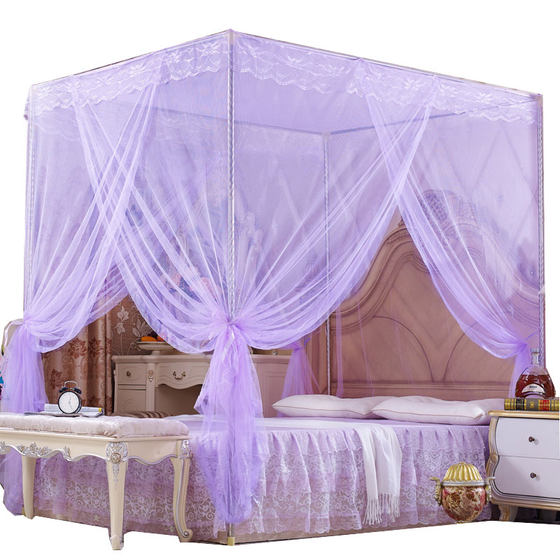 Palace mosquito net three-door encrypted floor-standing stainless steel bracket thick square roof 1.2m1.5m1.8m2.2m bed
Palace mosquito net three-door encrypted floor-standing stainless steel bracket thick square roof 1.2m1.5m1.8m2.2m bed