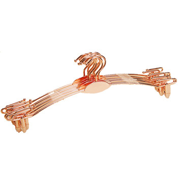 Rose gold women's metal underwear rack gold and silver two-color underwear rack bra rack underwear hanger store commercial