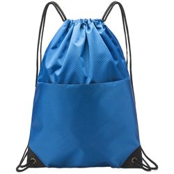 Sports waterproof drawstring backpack with customized LOGO, advertising gift bag, simple event drawstring pocket printing