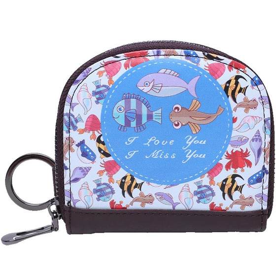 Miyin small coin wallet women's mini square bag cute Korean simple cartoon student short zipper coin bag
Miyin small coin wallet women's mini square bag cute Korean simple cartoon student short zipper coin bag