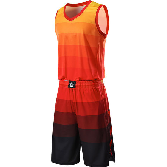 Gradient basketball uniform suit men and women competition training team uniform casual basketball vest empty printing basketball jersey customization
Gradient basketball uniform suit men and women competition training team uniform casual basketball vest empty printing basketball jersey customization