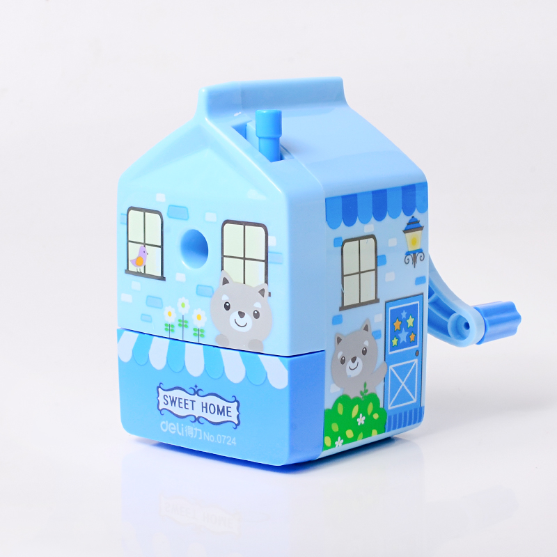 effective pencil sharpener children's pencil sharpener hand-cranked students with pencil sharpener manual pupils multi-function pencil sharpener