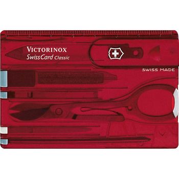 Victorinox Swiss Army Knife ຂອງແທ້ Swiss Card 0.7103 Army Knife Card Portable Mini Multi-Function Knife Knife