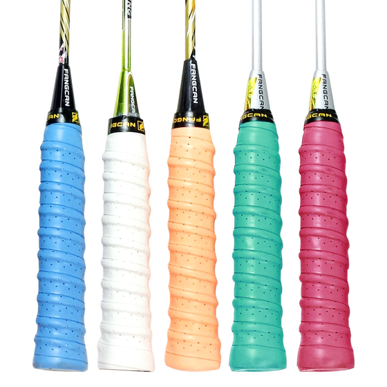 Badminton racket Hand, rubber keel tennis shit towel, fishing rod handle entangled straps, thick skids, sweat -absorbing tape Badminton racket Hand, rubber keel tennis shit towel, fishing rod handle entangled straps, thick skids, sweat -absorbing tape