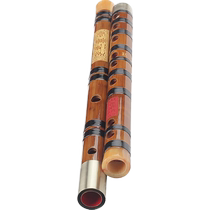 Zhou Sijin refined professional playing Bamboo Flute CDEFGA Tiaosi Bamboo Instrument Free Engraving Bamboo Flute and Horizontal Flute