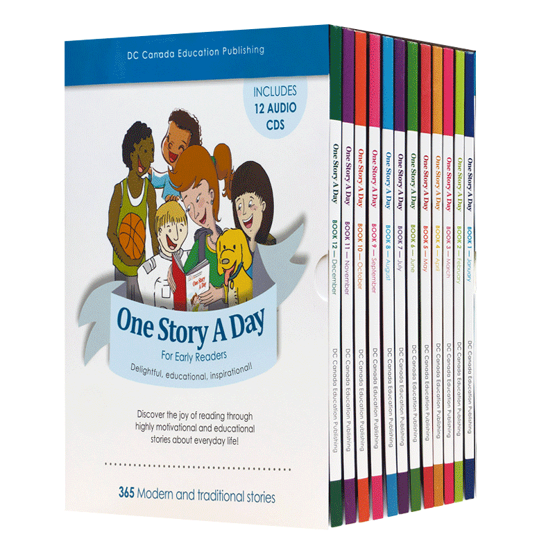 ONE Story A Day Elementary School 365 English Tiantian Story Cultivation Children's English Original Picture Book Ear Ear Ear Senior Middle School Student Onestory Love One Day One Night One Night One Night Story Onestoryaday ONE Story A Day Elementary School 365 English Tiantian Story Cultivation Children's English Original Picture Book Ear Ear Ear Senior Middle School Student Onestory Love One Day One Night One Night One Night Story Onestoryaday