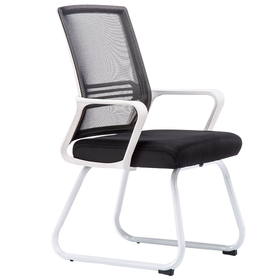 Bai Shen computer chair household office chair transfer chair staff seat lifting ergonomic chair net chair bow shape simplicity Bai Shen computer chair household office chair transfer chair staff seat lifting ergonomic chair net chair bow shape simplicity