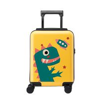 bromenkids childrens suitcase boy 20-inch trolley case travel code boarding suitcase girl