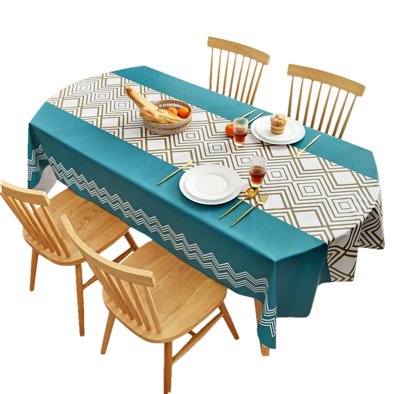 Oval tablecloth waterproof anti-ironing - Taobao