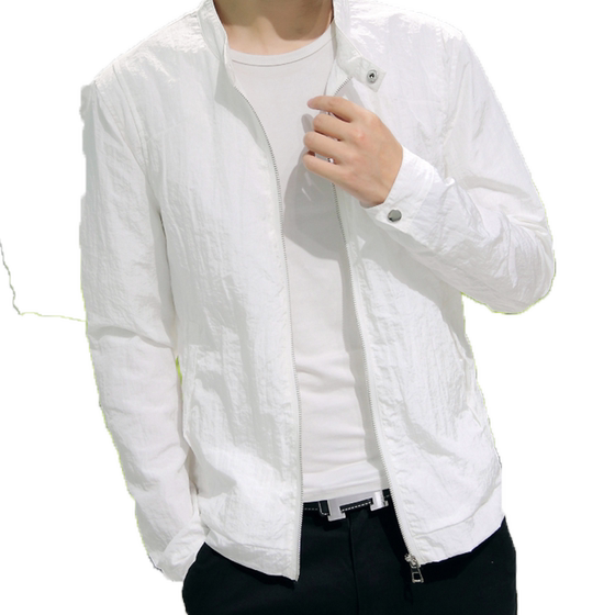 Summer thin jacket men's jacket white casual men's loose tops trendy plus fat plus size
Summer thin jacket men's jacket white casual men's loose tops trendy plus fat plus size